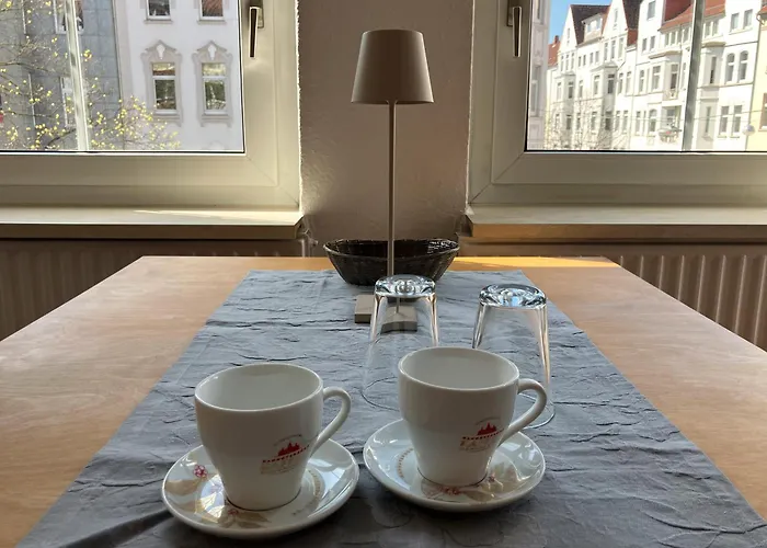 Apartamento Mid Century Style Messezimmer Hanóver