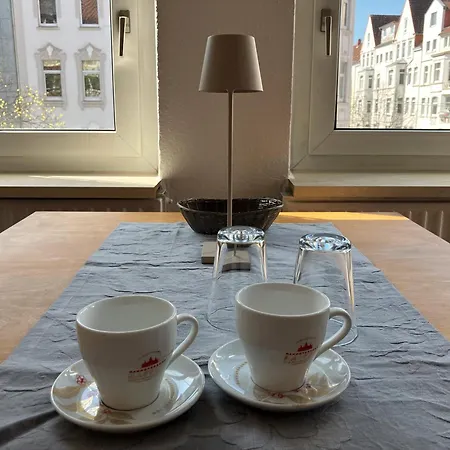 Apartamento Mid Century Style Messezimmer Hanóver